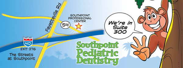 Map for Dr. Amy C. Davidian a pediatric dentist in Durham, NC