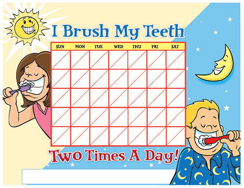 Download Color Brushing Chart